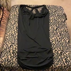 Sexy slinky black dress